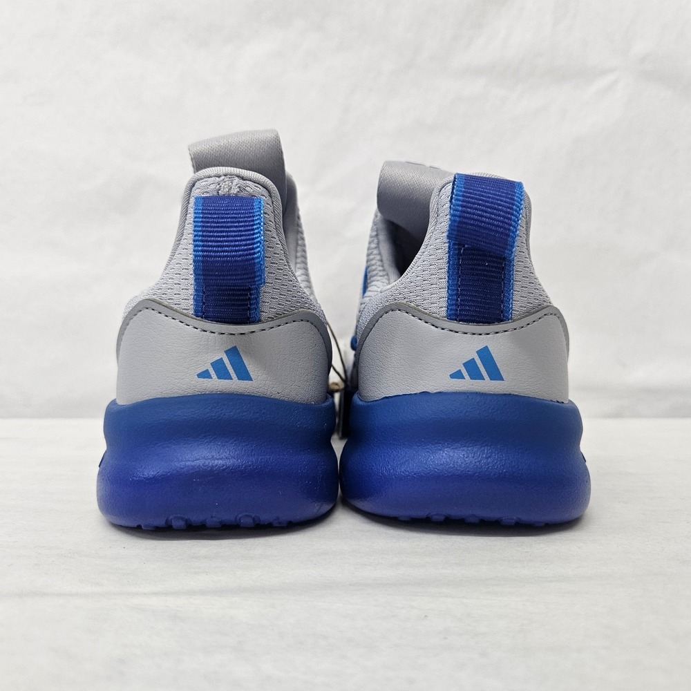 Adidas Lite Racer Adapt 7.0 K Athletic Sneakers JS5016 Grey Blue Kids Size 5.5 - Picture 6 of 10